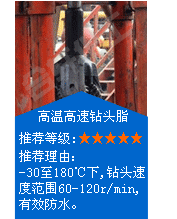 長沙合軒化工高轉(zhuǎn)速工況用油脂推薦—高溫高速鉆頭脂